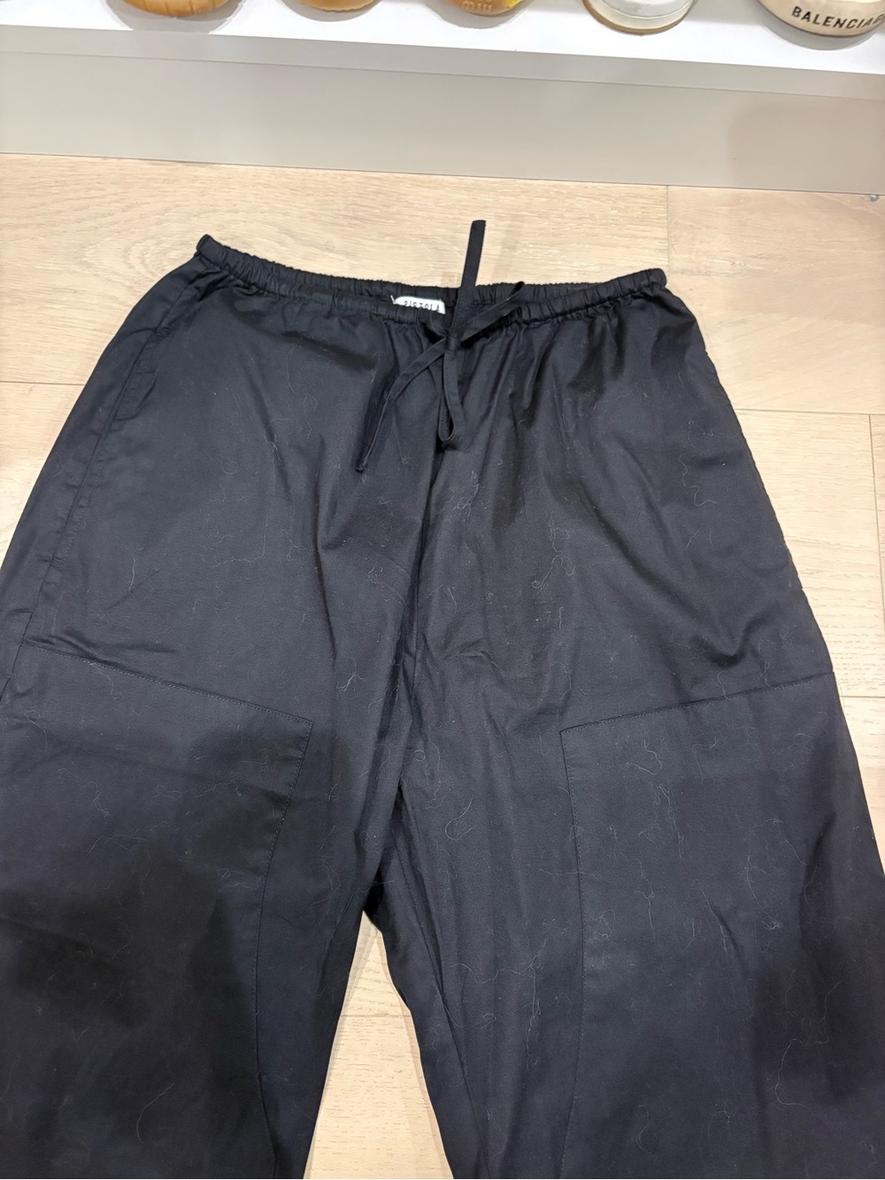 Women’s Pistola Theo black drawstring pants size XS - Picture 5 of 8